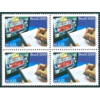 C-2298 - 2000 - PROJETO TELECURSO 2000 - QUADRA - NOVA - GOMADA - RHM R$ 10,00 (2 UFS X R$ 5,00)
