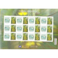 C-2541 - 2003 - SP-04 - MINT - FOLHA PERSONALIZADA - MATA ATLÂNTICA - VINHETA LEÃO W. MAREK