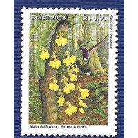 C-2541  - 2003 - MINT - SELO - MATA ATLÂNTICA - VERTICAL - DESPERSONALIZADO