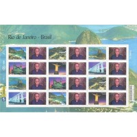 C-2702/2707 (SP-16/21) - MINT - FOLHA - 2007 -  RIO DE JANEIRO - VINHETA FOTO