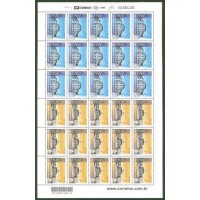 C-2727/2728 - 2008 - 200 ANOS DAS FACULDADES DE MEDICINA DA BAHIA - FOLHA COM 30 SELOS