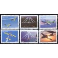 C-2814/2819D - 2009 - MINT - SÉRIE COM 6 SELOS - ESQUADRILHA DA FUMAÇA - DESPERSONALIZADO