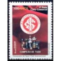 C-2910 - 2009 - MINT - SELO - NTERNACIONAL - VERTICAL - DESPERSONALIZADO