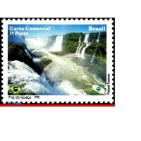C-2996 - 2010 - MINT - SELO - FOZ DO IGUAÇU - HORIZONTAL - DESPERSONALIZADO