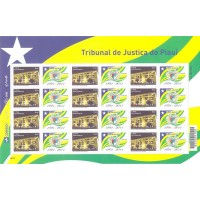 C-3147 - 2011 - MINT - FOLHA PERSONALIZADA - TRIBUNAL DE JUSTIÇA - VINHETA TRIBUNAL DE JUSTIÇA DO PIAUÍ - RHM 240 UFS
