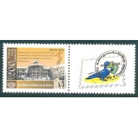 C-3183 - 2012 - MINT - SELO - FACULDADE DE MEDICINA DA BAHIA  - VINHETA AMIGOS DO SELO