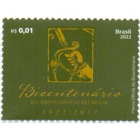 C-4055 - 2022 - MINT - SELO BICENTENÁRIO DA INDEPENDÊNCIA - MARCA DO BICENTENÁRIO
