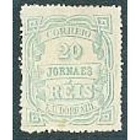 J-20 - CIFRA HORIZONTAL EMISSÃO REPUBLICANA - NOVO - SEM GOMA - MUITO BONITO - RHM R$ 1.150,00 (230 UFs X R$ 5,00)