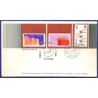 FDC-004 - 1972 - 1º DIA + CBC SÃO PAULO - MÍNIMA SUJEIRA - INDÚSTRIA NACIONAL - RHM R$ 625,00 (125 UFs X R$ 5,00)