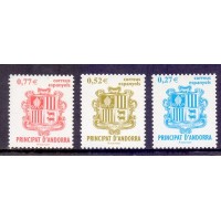 ANDORRA - SÉRIE DE 3