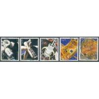 PARAGUAI - ASTROLOGIA - SÉRIE COM 5 SELOS 