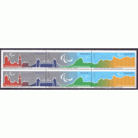 C-3401/3403 – ENTREGA DA BANDEIRA PARALÍMPICA – 2015 (2012) – QUADRA (2 TRINCAS JUNTAS)