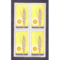 C-1175 - QUADRA - NOVA - ACÃO DE GRAÇAS - SOL E ESPIGA / RELIGIÃO 