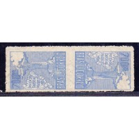 C-0079ATB - 1934 - CARDEAL PACELLI - 2ª TIRAGEM 700 RÉIS - PAR TÊTE-BÊCHE - AZUL RHM 650 UFS