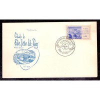 FDC PARTICULAR - CARIMBO DE 1º DIA - SELO C0503 - CIDADE SÃO JOÃO DEL-REY / MG - 1963