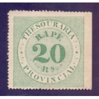 SFP-07 - PROVÍNCIA DA BAHIA – RAPÉ – 20 RÉIS  - COTAÇÃO CATÁLOGO ENCICLOPÉDICO DE 1999