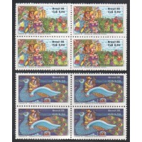 C-1534/1535 - QUADRA - MINT - GOMADA - LUBRPEX - 1986 -  RHM R$ 40,00 (4 UFs X R$ 5,00)