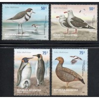 ARGENTINA - 2002 - 2295/2298 - SÉRIE COM 4 SELOS -  FAUNA - AVES DAS ILHAS MALVINAS