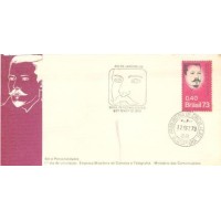 FDC-038 - PLÁCIDO DE CASTRO - 1973 - CBC + 1º DIA GUANABARA - RHM R$ 425,00 (85 UFs X R$ 5,00)