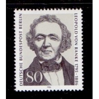 ALEMANHA BERLIN - HISTÓRIA - Y 720 (1986) - CENTENÁRIO DA MORTE DO HISTORIADOR LOPOLD VON RANKE - RETRATO - MINT