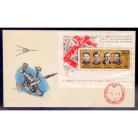 ASTRONOMIA - SATÉLITES - ESPAÇO - FDC PARTICULAR - UNIÃO SOVIÉTICA - 1969