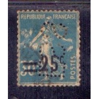 FRANÇA - SELO - YVERT Nº 217 - PERFINS - 1926