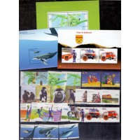 ANGOLA - ANO COMPLETO 2004 - 24 SELOS + 3 BLOCOS - NOVOS E PERFEITOS