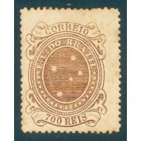 R-076- 1894 - SELOS CRUZEIROS - DENTEAÇÃO - NOVO - GOMADO - CHARNEIRA - RHM R$ 575,00 (115 UFS X R$ 5,00)