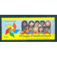 C-3983 - SELO ANO INTERNACIONAL PARA ELIMINAÇÃO DO TRABALHO INFANTIL, GOMADO - 2021 - MINT