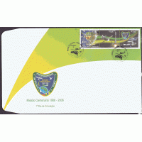 FDC-716 - 2006 - PERFEITO - AGÊNCIA ESPACIAL BRASILEIRA - MISSÃO CENTENÁRIO / ESPAÇO