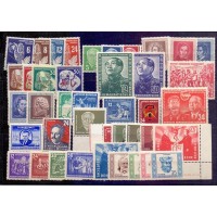 ALEMANHA ORIENTAL (DDR) - 41 SELOS - NOVOS - POSTFRISCH UND FALZ - 420 EUROS MICHEL