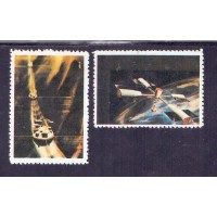 ASTRONOMIA - SATÉLITE - 2 SELOS 