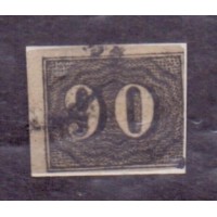 I-15 - 90 RÉIS - VERTICAIS - CARIMBO A IDENTIFICAR 