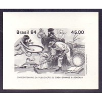C-1371 - 1984 - VARIEDADE: PROVA FOTOGRÁFICA - CINQUENTENÁRIO DA PUBLICAÇÃO DE CASA-GRANDE E SENZALA (ESCRAVIDÃO)