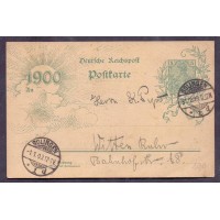 ALEMANHA ORIENTAL - BILHETE POSTAL - CIRCULADO 