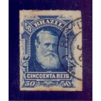 I-39 - CARIMBO RIO DE JANEIRO - 50 RÉIS - BARBA BRANCA 