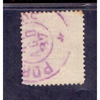 I-64 - CARIMBO PORTO ALEGRE EM AZUL - 100 RÉIS - CIFRA