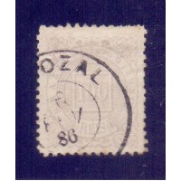 I-64 - CARIMBO ARROZAL - 100 RÉIS - CIFRA BRANCA