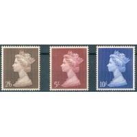 INGLATERRA - EFÍGIES DA RAINHA - SÉRIE COM 3 SELOS - YT- 787/789 