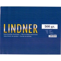 LINDNER ALEMÃO - PACOTE COM 500 GRAMAS PROTETORES FUNDO TRANSPARENTE (CRISTAL)