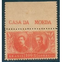 C-0013ES - 1920 - MINT - SEM FILIGRANA - 1ª COLUNA - NOVO GOMADO - RHM R$ 2.000,00 (400 UFS X R$ 5,00)