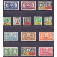 C-0027/40 - SÉRIE COMPLETA - REVOLUÇÃO DE 3 DE OUTUBRO DE 1930 - NOVOS - GOMADOS - CHARNEIRA