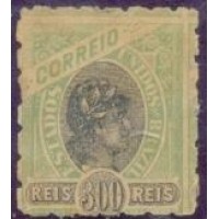 R-086aL - MADRUGADA REPUBLICANA - NOVAS DENTEAÇÕES - DENTEAÇÃO 5.5-7 - 300 RÉIS - VERDE E PRETO - NOVO - GOMADO - LEVE OXIDAÇÃO - RHM R$ 1.500,00 ( 300 UFs X 5,00)