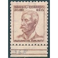 R-368 - SÉRIE NETINHA - CORREIO*BRASIL - 20.000 RÉIS - ALMIRANTE MAURITY - PARDO - NOVO - GOMADO - RHM R$ 375,00 (75 UFs X 5,00)