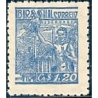 R-478 - MINT (PERFEITO) - GOMADO - FILIGRANA "CASA+DA+MOEDA+DO+BRASIL - "O" - VERTICAL - RHM R$ 5.000,00 (1000 UFs X 5,00)