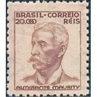 R-368 - NETINHA - CORREIO*BRASIL - 20.000 RÉIS - ALMIRANTE MAURITY - PARDO - NOVO - GOMADO - RHM R$ 375,00 (75 UFs X 5,00)