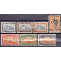 C-0215/221 - 1946 - NOVOS - GOMADOS - CHARNEIRA - PONTOS DE OXIDAÇÃO - CONGRESSO DA UNIÃO POSTAL DAS AMÉRICAS E ESPANHA