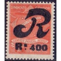 K-09 - SELOS PARA TAXA DE "REGISTRO" - SOBRECARGA PRETA - NOVO - GOMADO - RHM R$ 600,00 (120 UFs X R$ 5,00)