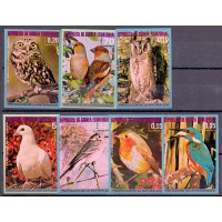 GUINE EQUATORIAL - Y 929 A/35 - AVES DA EUROPA