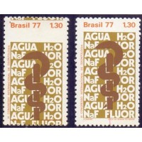 C-0995 – 1977 – NOVO - PERFEITO - GOMADO -PICOTES DESLOCADOS - CONGRESSO DE ODONTOLOGIA